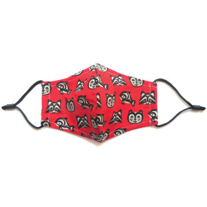 Kids Reusable Cotton Face Mask - Bear and Friends