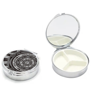 Pill Case with Mirror (Small) - Life