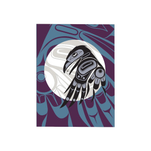 Folding Card - Raven Moon Folding Card - Raven Moon