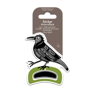 Sticker - Crow - Walk in the Park