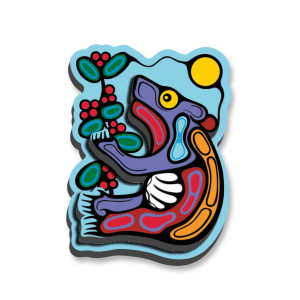 3D Magnet - Foraging Bear