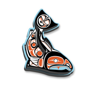 3D Magnet - Sockeye Salmon