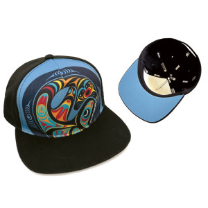 Snapback Cap - Whale (Blue/Black)