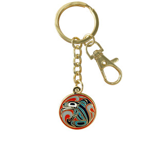 Enamel Keychain - Killer Whale