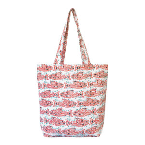 Everyday Canvas Tote - Coho Salmon