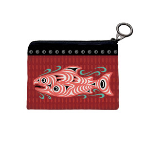Coin Purse - Coho Salmon