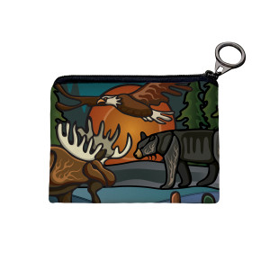 Coin Purse - All My Relatives (Indinawemaaganidag) Coin Purse - All My Relatives (Indinawemaaganidag)