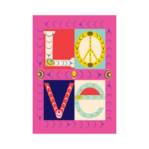 Folding Card - Love