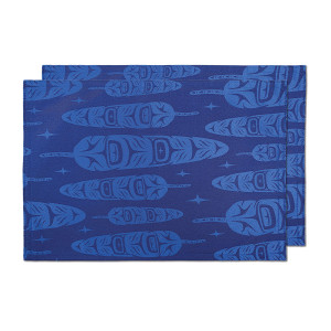 Woven Placemats (Set of 2) - Feather