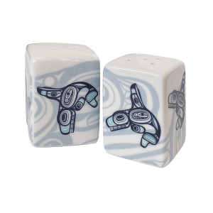 Salt & Pepper Shaker Set - Whale