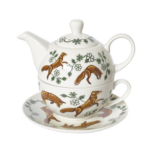 Tea For One Set - Foxes (Wagooshna)