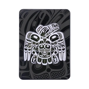 Embossed Metal Magnet - Raven