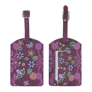 Luggage Tag - Ojibwe Florals
