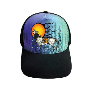 Adjustable Cap (Water-Repellent) - Wolf (Ma’iingan)