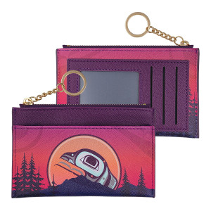 Zippered Card Wallet - The Light Keeper