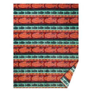 Fleece Blanket - Coho Salmon