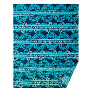 Fleece Blanket - Whale