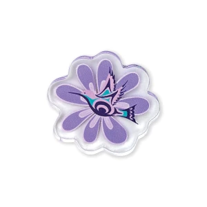 Acrylic Pin - Hummingbird