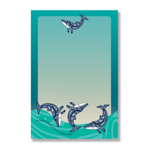 Notepad - Humpback Whale