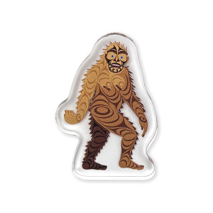Acrylic Pin - Sasquatch