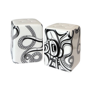 Salt & Pepper Shaker Set - Octopus (Nuu)