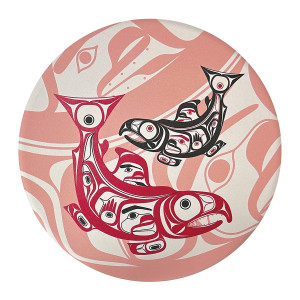 Ceramic Trivet - Salmon