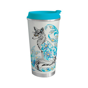 Art Travel Mug (18oz) - Foxy
