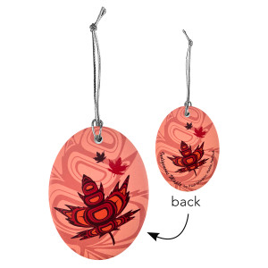 Ceramic Ornament - Indigenous Maple