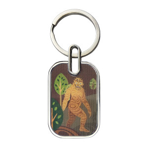3D Lenticular Keychains - Sasquatch