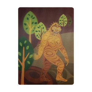 3D Lenticular Magnets - Sasquatch