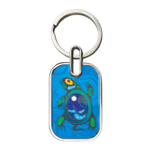 Lenticular Keychain - Turtle
