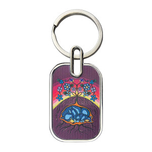 Lenticular Keychain - Sleeping Bears