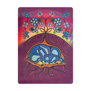 3D Lenticular Magnet - Sleeping Bears