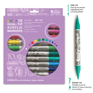 Acrylic Felt Markers - Formline