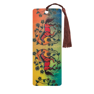 3D Lenticular Bookmark - Horse (Bebezhigooganzhii)