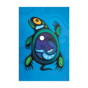 3D Lenticular Art Card - Turtle