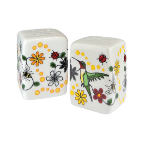 Salt & Pepper Shaker Set - Hummingbird (Nenookaasi)