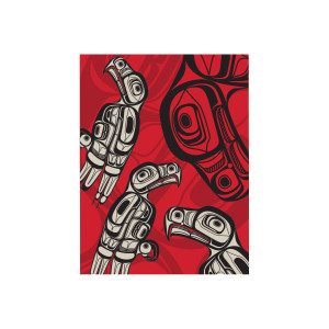 Folding Card - Eagle