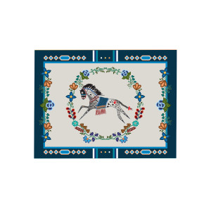 Folding Card - Horse (Gidagiza Mishtadim)