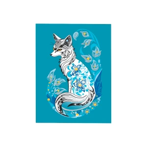 Folding Card - Foxy