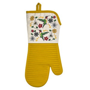 Silicone Oven Mitt - Hummingbird (Nenookaasi)
