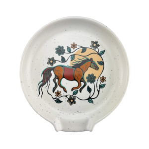 Spoon Rest - Horse (Bebezhigooganzhii)