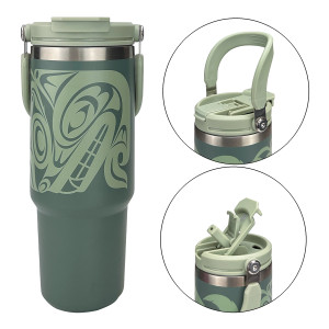 Easy-Carry Insulated Tumbler (30oz) - Urban Wolf