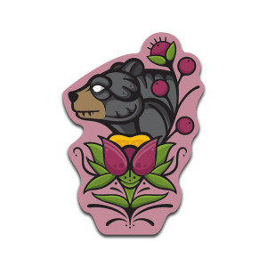 3D Magnet - Bear - Courage