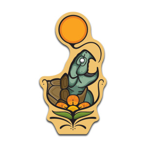 3D Magnet - Turtle - Truth