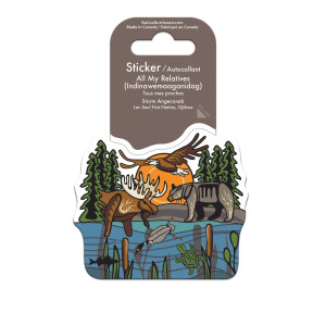 Sticker - All My Relatives (Indinawemaaganidag)