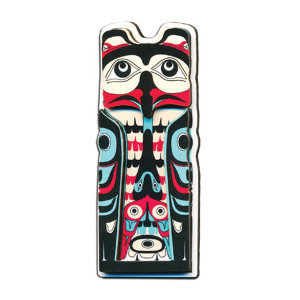 3D Magnet - Eagle Raven Totem