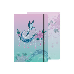 Journal - Hummingbird (Purple/Teal)