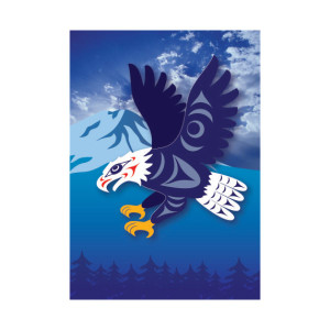 Postcard - Sp'óq'es (Eagle)