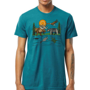 T-shirt - All My Relatives (Indinawemaaganidag) Full-Colour